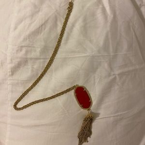 Kendra Scott Rayne Red Necklace